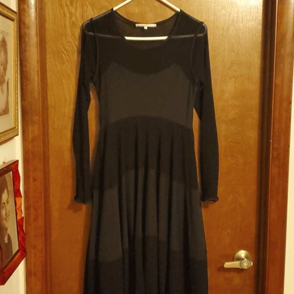 Sunlight Paris Black Long Sleeve Dress 2 (M)